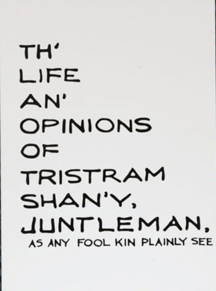 JOURDAN, David - Th’ Life an’ Opinions of Tristram Shan’y, Vol. I